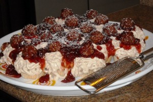 April Fool's Spaghetti meetballs cupcakes web small