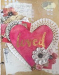 “Loved” Collage Page